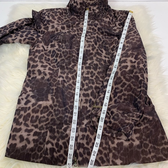 Anthracite by Muse allweather leopard print jacket - Picture 6 of 8